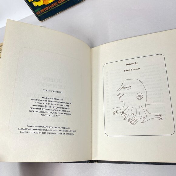 The Beatles Book Lot of 4 Yellow Submarine Cellarful Noise John Lennon Own Write - Picture 8 of 16